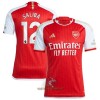 Officiële Voetbalshirt Arsenal Saliba 12 Thuis 2023-24 - Heren